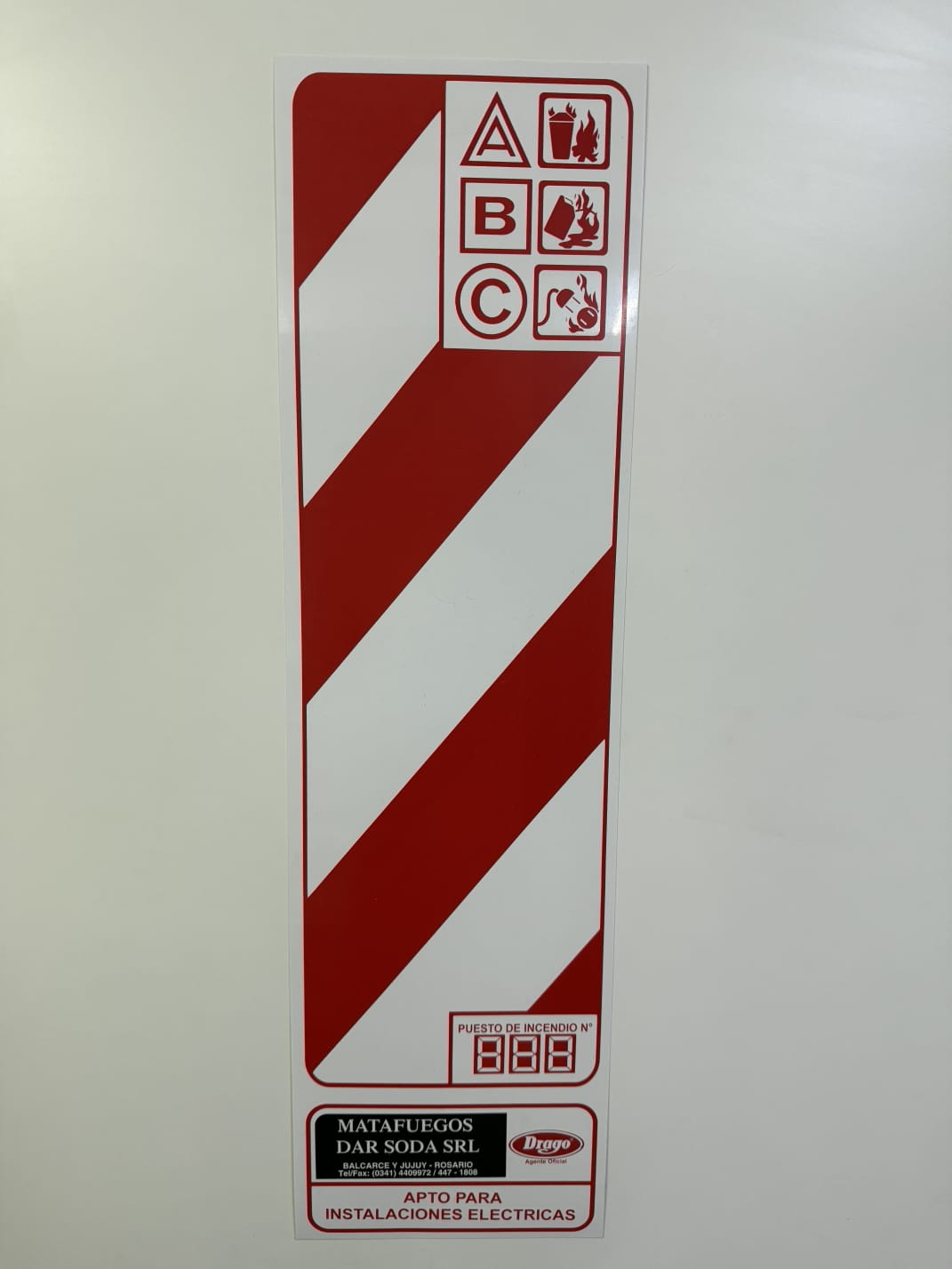 Chapa Baliza de Alto Impacto